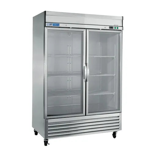 Kratos 69k-761 Glass Door Reach-in Refrigerator 49 Cu. Ft. - Reconditi 