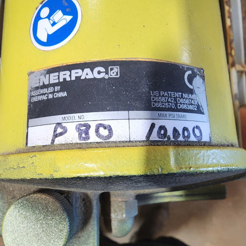 Enerpac P80, Two Speed, Hydraulic Hand Pump w/ Hose Reconditioned and –  General Equipment  Supply