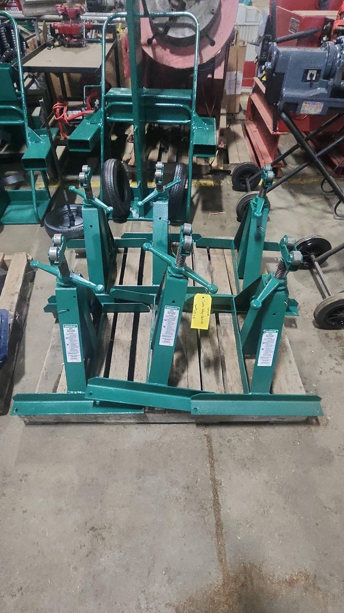 Greenlee 683 Screw Type Reel Stand - Reconditioned with 1 Yr. Warranty –  General Equipment & Supply