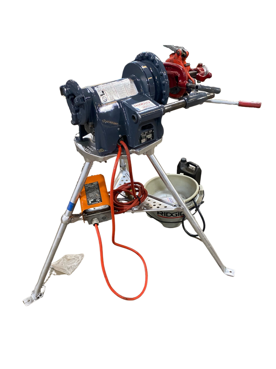 Used ridgid 300 pipe deals threader for sale