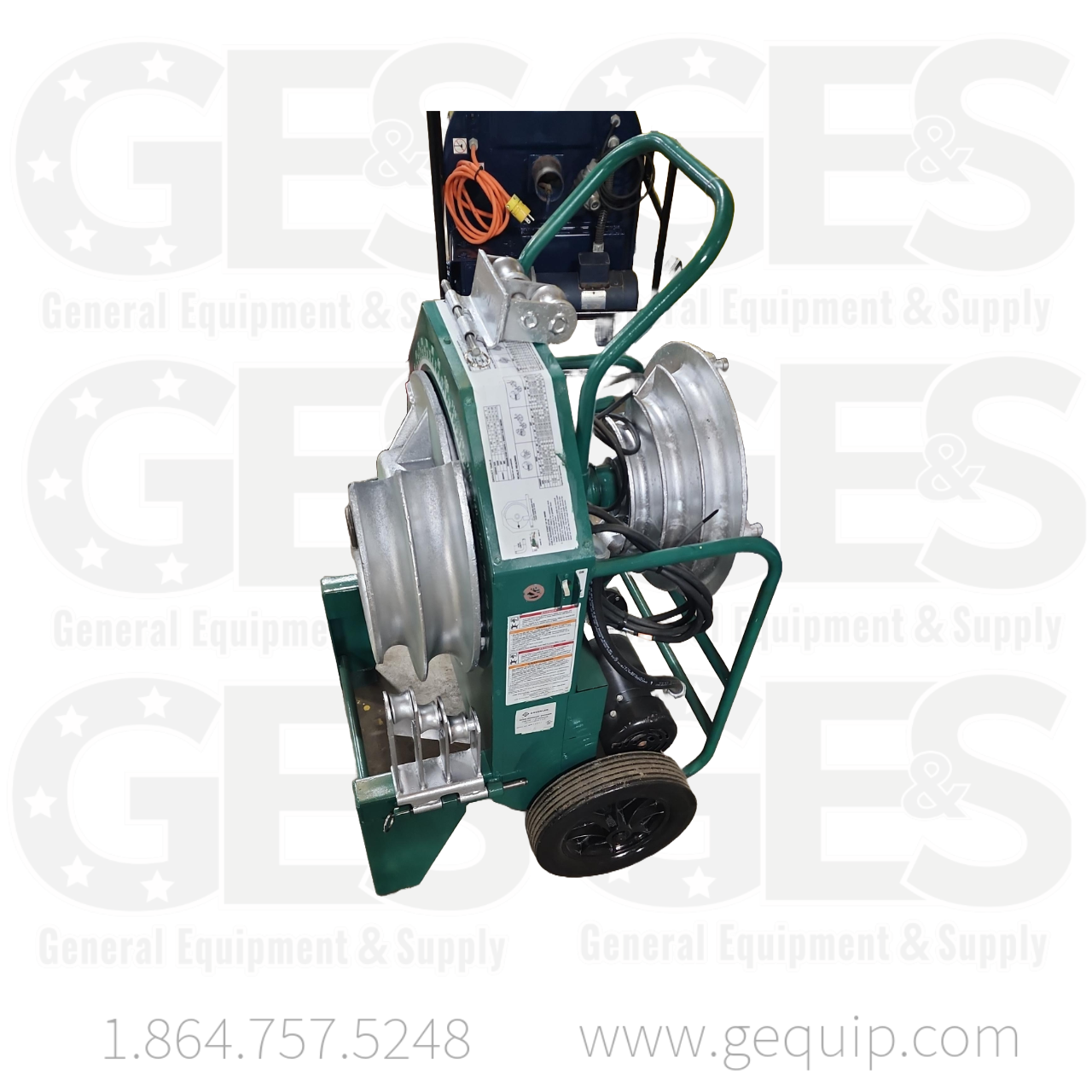 Greenlee 555RC Electric Bender with Multi-Shoe Group for 1/2in. to 2in. Rigid Conduit  - Reconditioned