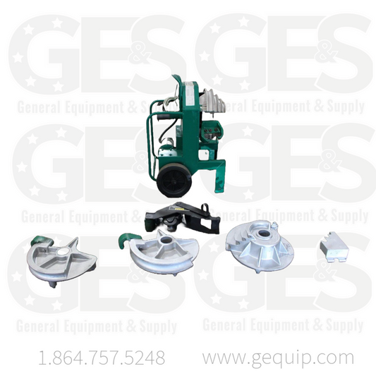 Greenlee 555E Bender with EMT Shoes - Reconditioned