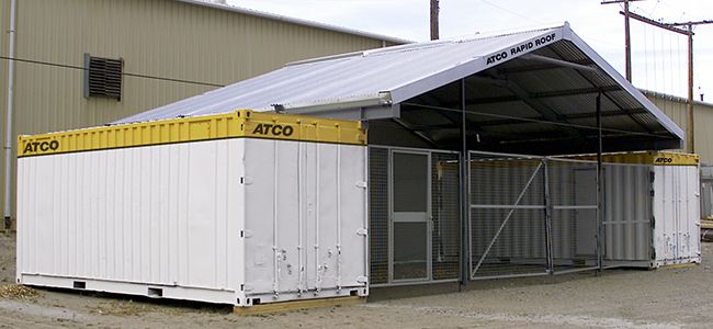 ATCO Rapid Roof System for 40ft Containers - Used