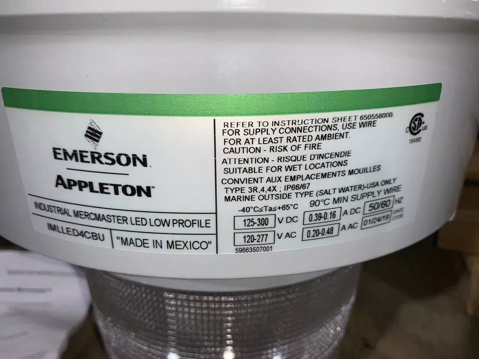 Appleton IMLLED4CJ5BU LED Light Fixture  -  New Surplus