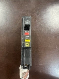 Schneider Electric QOB120GFI Square D Miniature Circuit Breaker 120V 20A - New Surplus