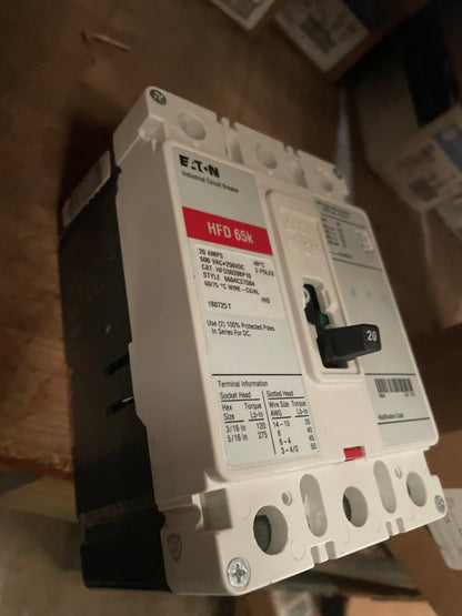 Eaton HFD1020 Circuit Breaker 20A 1P - New Surplus