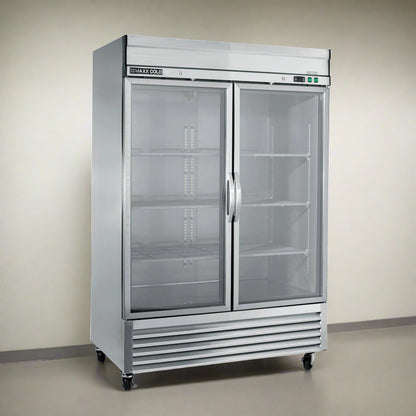 Maxx Cold MXSR-49GD Glass Door Reach In Refrigerator - Reconditioned