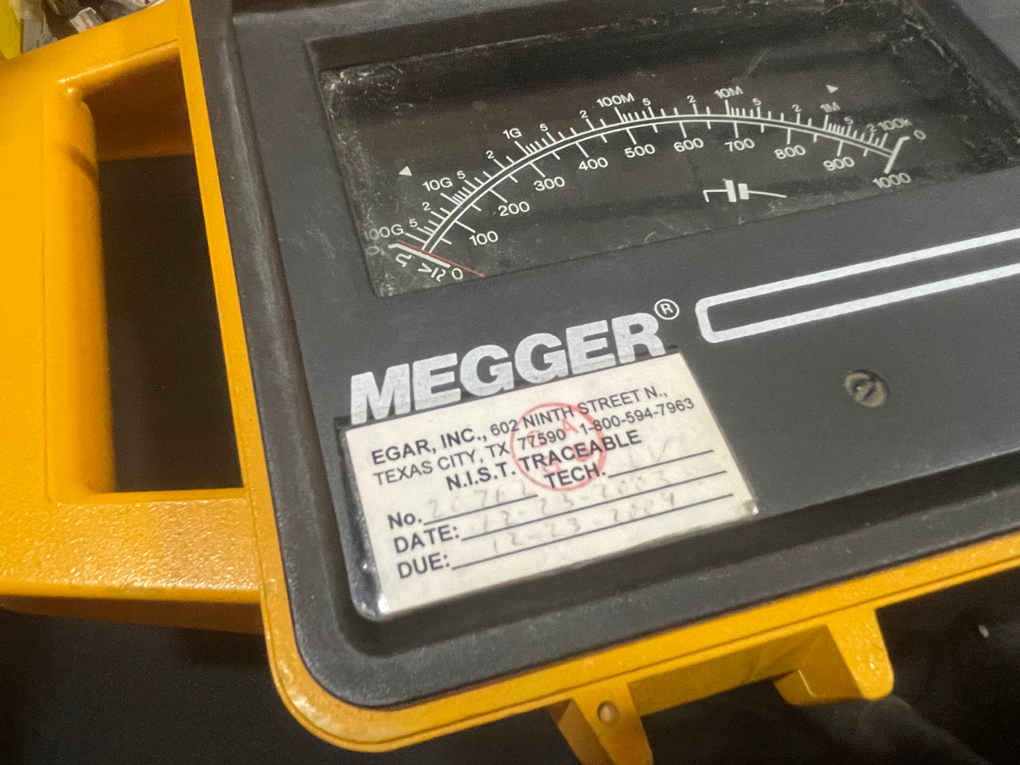 Megger Instruments BM11 Battery Megger Tester-Reconditioned