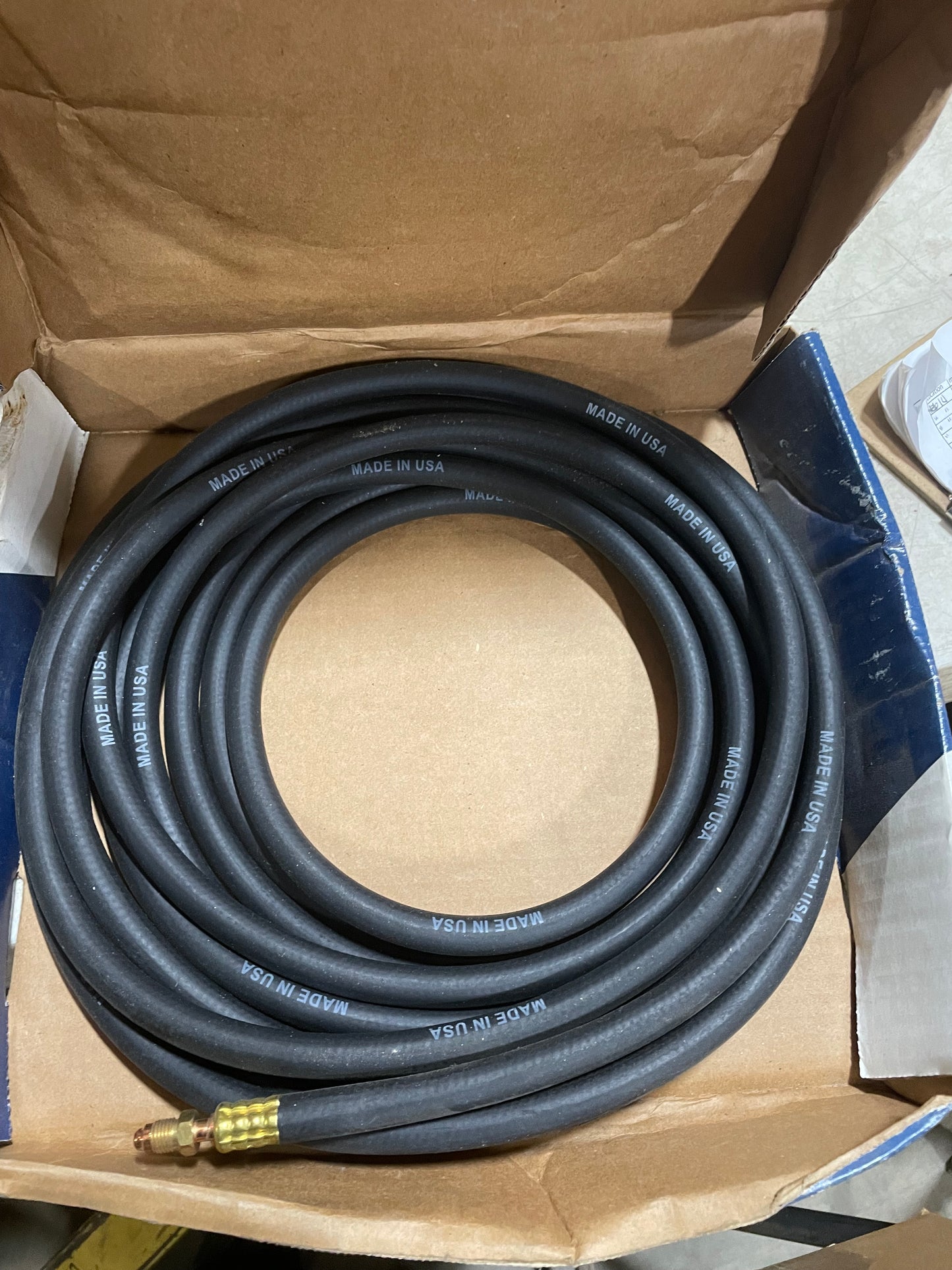 Radnor 57Y03R Power Cable Rubber Hose 25 ft. for Air-Cooled TIG Welding Torch 9&17 Series- New Surplus