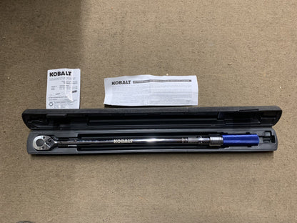 Kobalt 85602 Torque Wrench  -  Used