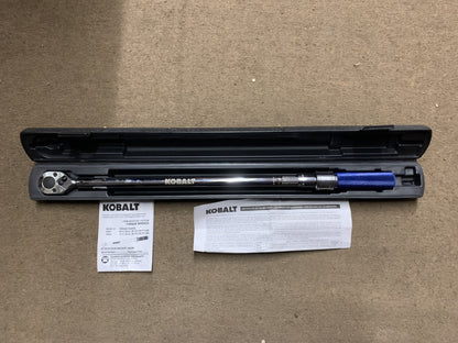 Kobalt 85602 Torque Wrench  -  Used