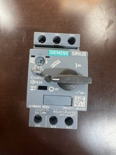 SIEMENS 30RV2011-0GA10 Manual Motor Starter: Rotary Knob