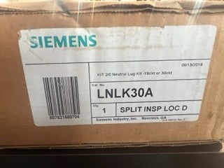 Siemens LNLK30A Neutral Lung Kit 18ckt or 30 ckt- New Surplus