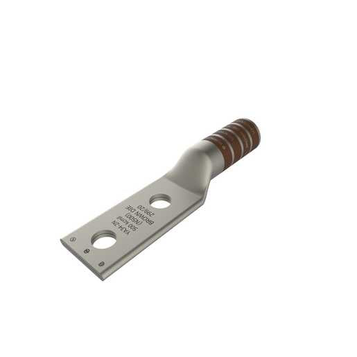 Burndy YA342N Copper Compression Lug  -  New Surplus