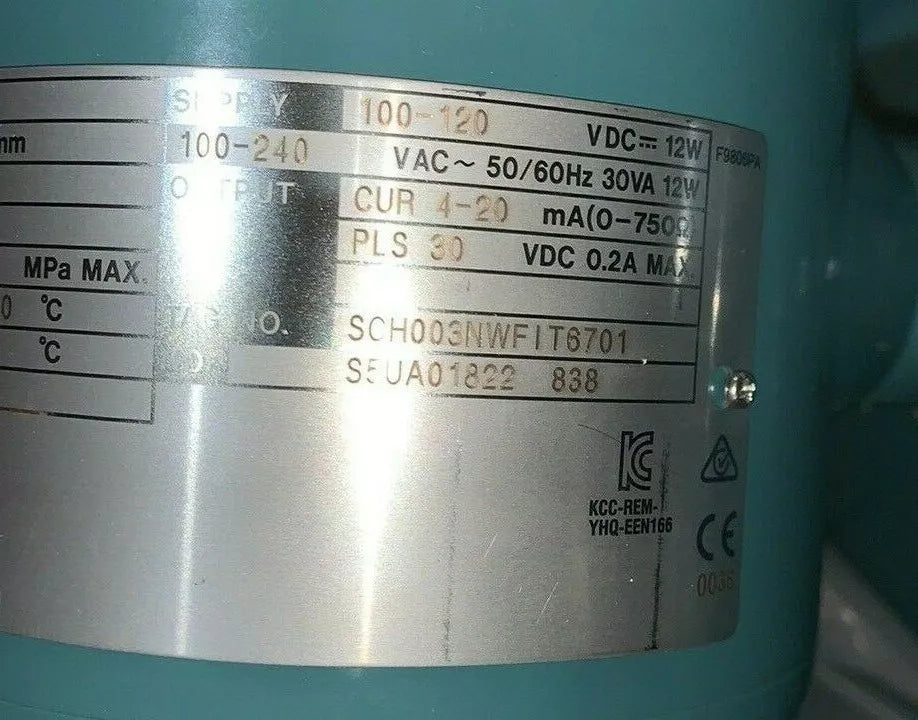 Yokogawa AXF300G 12 Inch Magnetic Flowmeter  -  New Surplus