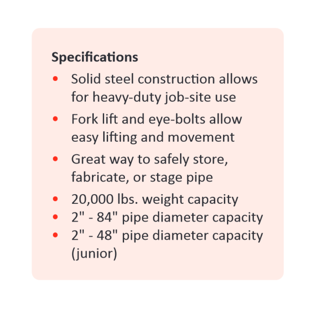 B&B Pipe 3817 Mega Block Junior – General Equipment & Supply