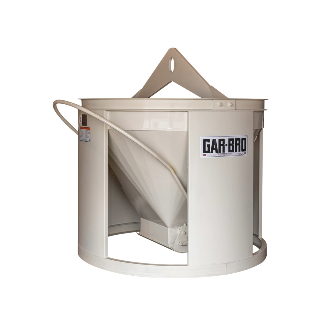 Gar-Bro 433G Concrete Bucket with 1 Cubic Yard Capacity - Reconditioned