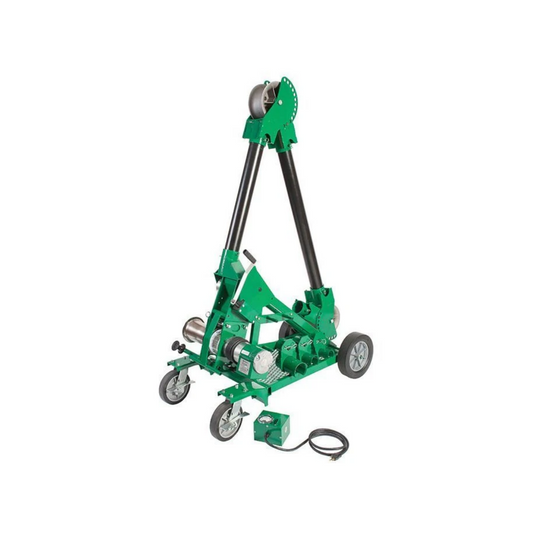 Greenlee 6805 Puller Package with Greenlee UT8 Ultra Tugger & Mobile VersiBoom - Reconditioned