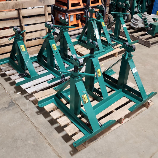 Greenlee 683 Screw Type Reel Stand - Reconditioned