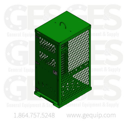 Saf-T-Cart STS-12 Gas Cylinder Cage 12 Bottle Capacity