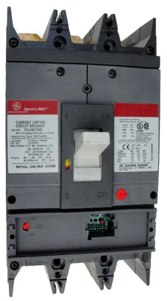 General Electric SGLA36AT0400 Circuit Breaker 400A - New Surplus