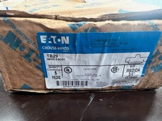 Eaton Crouse-Hinds T29 3/4inch Mark 9 Conduit Outlet Body 5pk - New Surplus