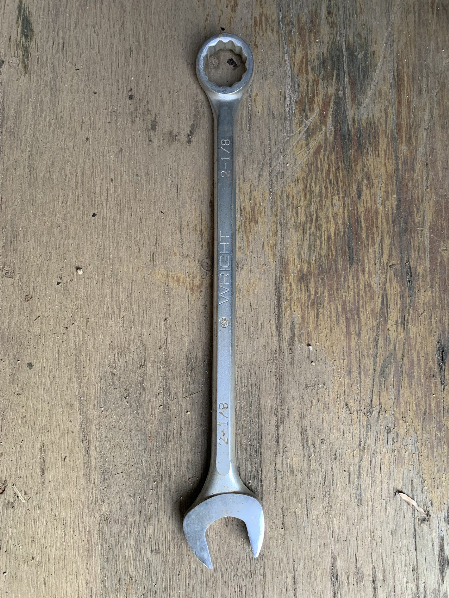 Wright Tool 1168 Combo Wrench 2 1/8 - Used