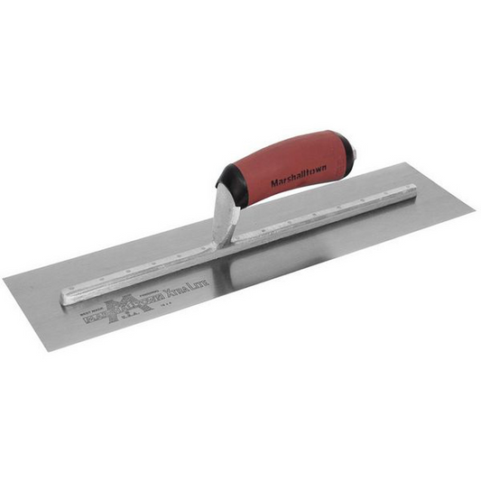 Marshalltown MXS66D 16 X 4 Finishing Trowel Curved Durasoft Handle - New Surplus