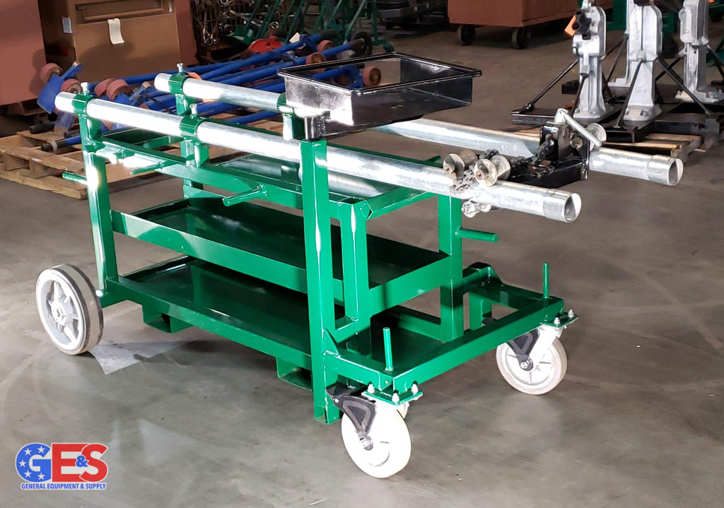 GES 881-MBT Mobile Bending Table For 881 Series Conduit Benders 