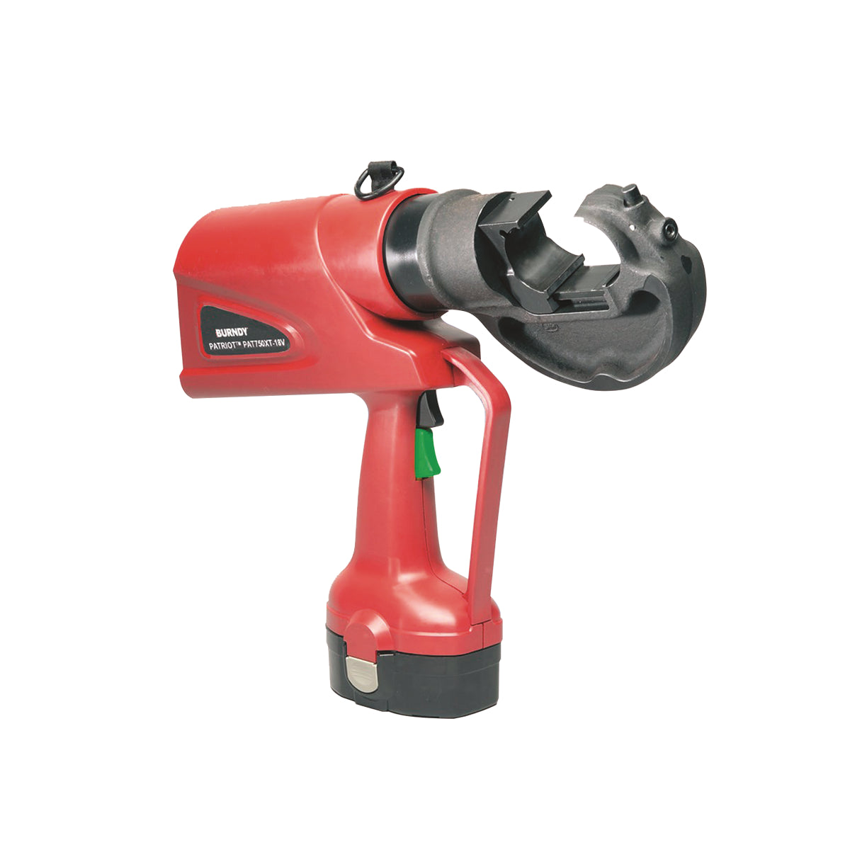 Burndy PAT750XT Cordless 18V Battery Cable Crimper - Reconditioned