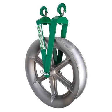 Greenlee 639, Greenlee Right Angle Twin Yoke Hook Sheave - GES