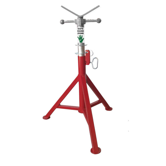 B&B 4103 Adjustable Safety V-Head Pipe Jack Stand - Reconditioned