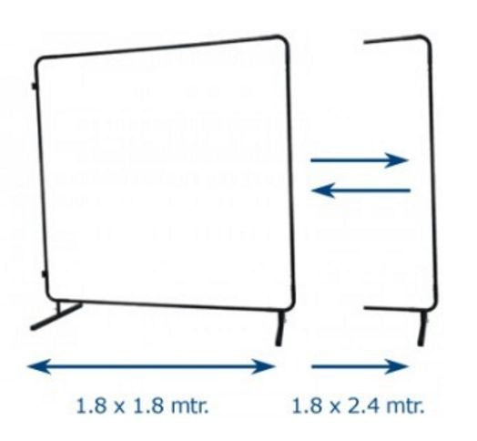 WELDAS 55-8668: COMBOframe™ Frame for Welding Screens    NEW SURPLUS