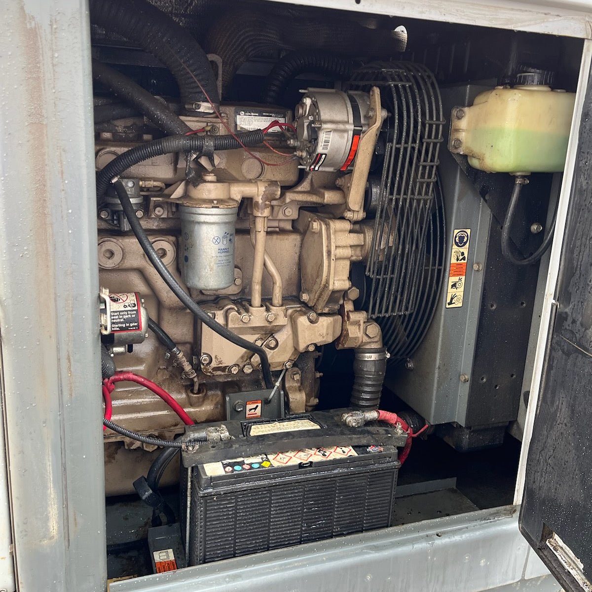 WACKER NEUSON G50 MOBILE GENERATOR 38KW with Trailer-Used w/Function ...