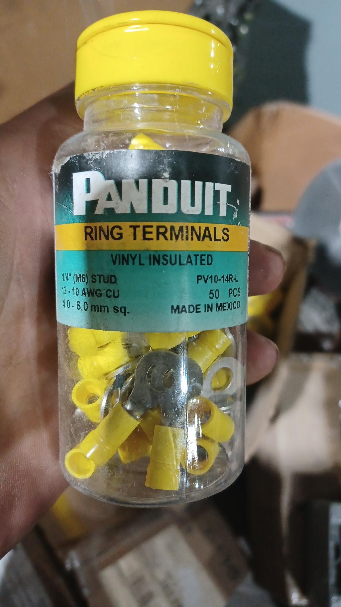 Panduit PV10-14R-L Ring Terminal